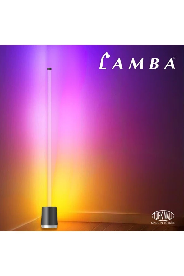 Lambaled Line Dimmer Kumandalı Pixel RGB Antrasit Kasa Lambader