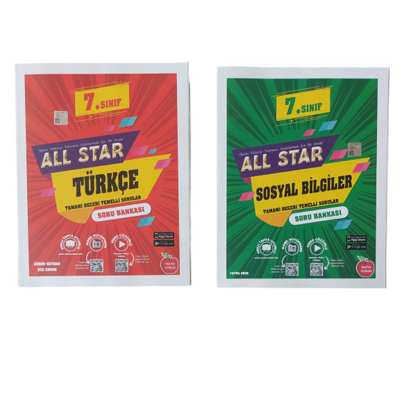 NEWTON YAY. 7. SINIF ALL STAR SORU BANKASI 2Lİ SET