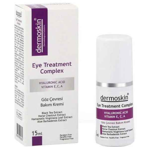 Dermoskin Eye Treatment Complex 15 ML Göz Bakım Kremi - Diş Beyazlatıcı Köpük Hediye