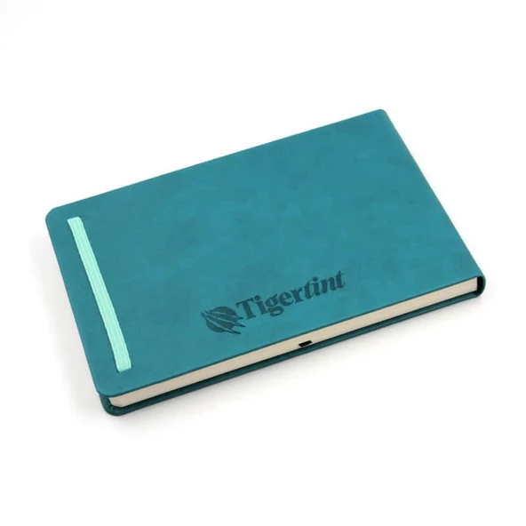 Tigertint Sketch Book Sert Kapaklı Eskiz Defteri 140 gr Yatay A5 80 yp Turkuaz