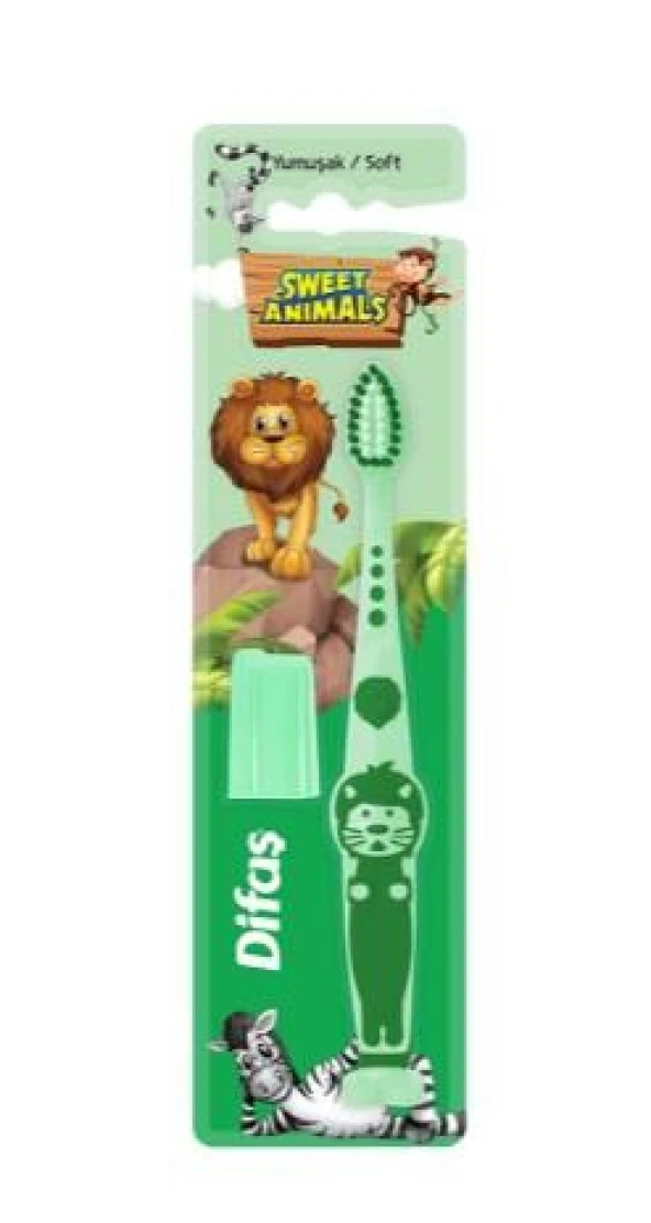 DİFAŞ ÇOCUK SWEET ANİMALS DİŞ FIRÇASI - 3