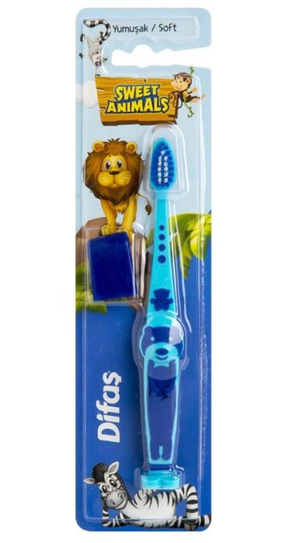 DİFAŞ ÇOCUK SWEET ANİMALS DİŞ FIRÇASI - 5