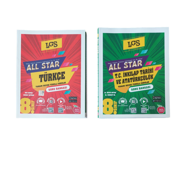 NEWTON YAY. 8. SINIF 2Lİ ALL STAR SORU BANKASI SET