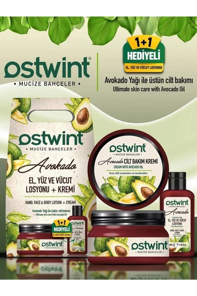 Ostwint El, Yüz ve Vücut Kremi 300 ml + Losyonu 100 ml Hediyeli - 4