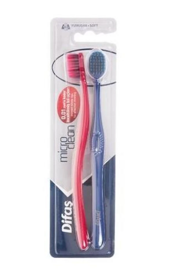 DİFAŞ MİCRO CLEAN 2 Lİ DİŞ FIRÇASI - 2