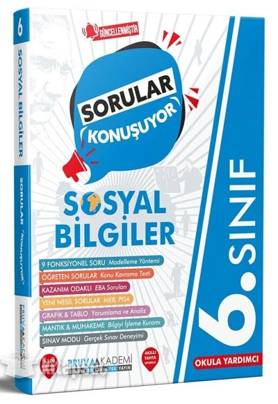 6. Sınıf Sosyal Bilgiler Sorular Konuşuyor Pruva Akademi