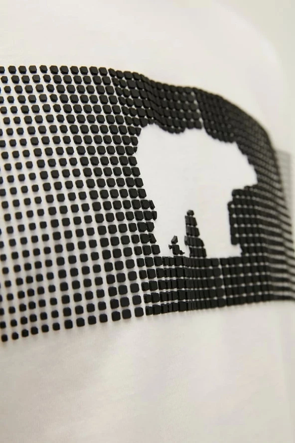 Fancy T-Shirt Off-White Beyaz 3D Baskılı Erkek Tişört - 6