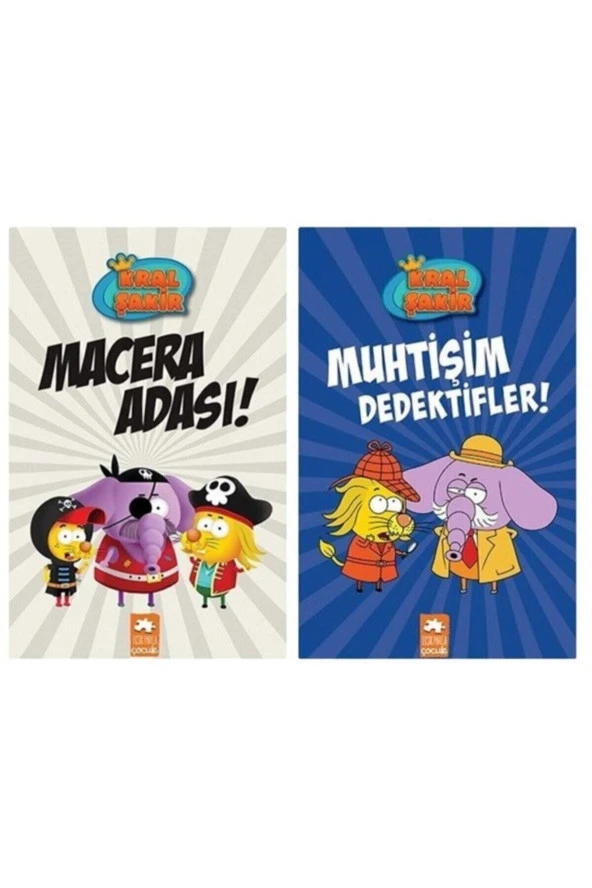 Kral Şakir 8 & 9 Set - Macera Adası & Muhtişim Dedektifler