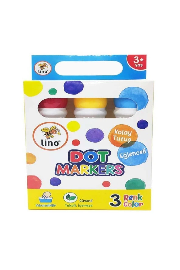 Dot Markers 3 Lü Yıkanabilir Boya Ln-603 - 2