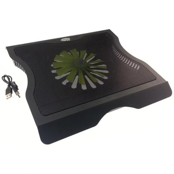 ADDİSON RAMPAGE SHOWY 180MM FAN "15-17" RGB IŞIKLI NOTEBOOK LAPTOP DİZÜSTÜ BİLGİSAYAR SOĞUTUCU STAND-SİYAH