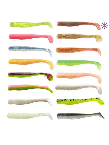 Lucky John Long John 3.1'' 7.87cm 8 Adet Silikon Yem ürün görseli