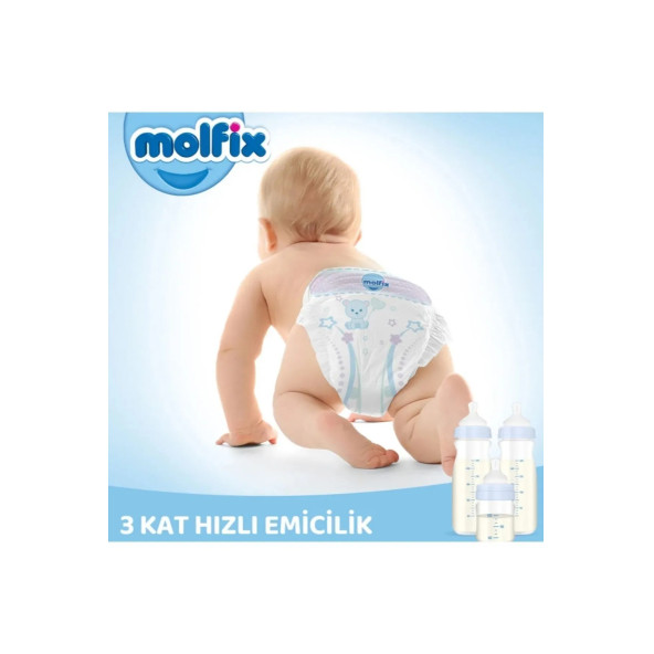 Molfix Pants Bebek Bezi 5 Beden Junior Aylık Avantaj Paketi 136 Adet (68 X 2 ) - 2