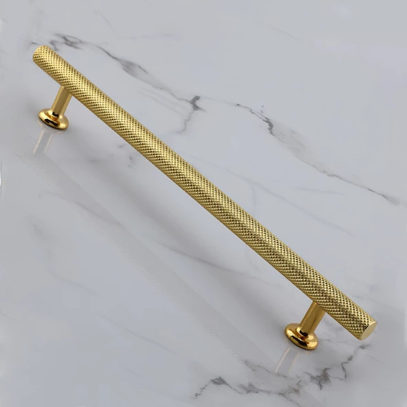 Doruk Kulp 192 mm Altın Gold Metal Mobilya Çekmece Mutfak Dolabı Dolap Kulpları Kapak Kulpu Kulbu - 6