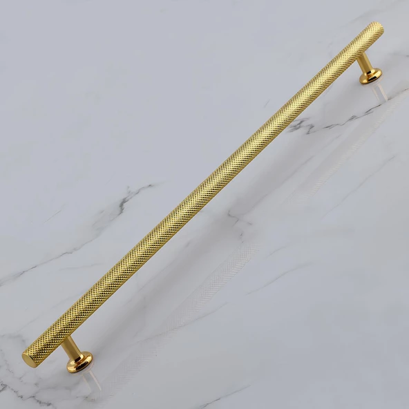 Doruk Kulp 320 mm Altın Gold Metal Mobilya Çekmece Mutfak Dolabı Dolap Kulpları Kapak Kulpu Kulbu - Resim 7