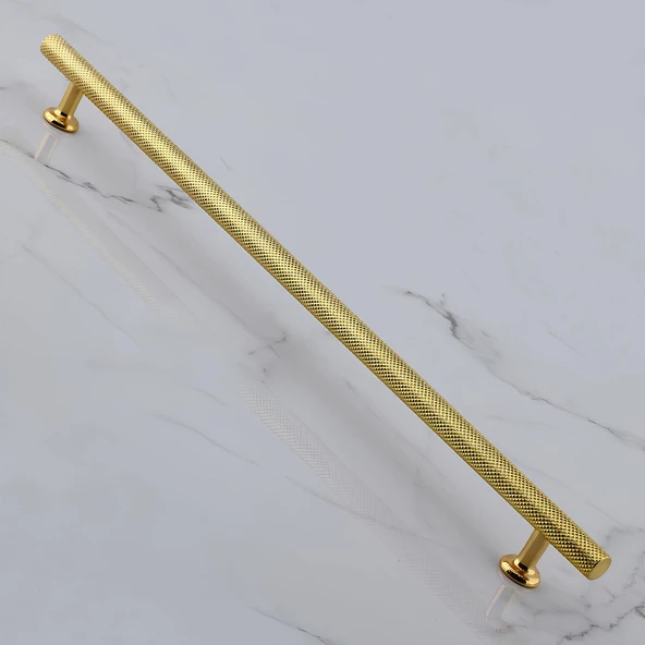 Doruk Kulp 320 mm Altın Gold Metal Mobilya Çekmece Mutfak Dolabı Dolap Kulpları Kapak Kulpu Kulbu - Resim 6