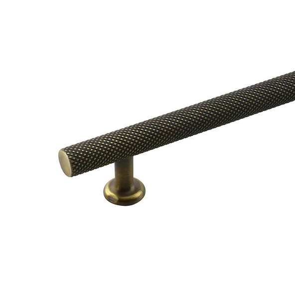 Doruk 192 mm Eskitme Antik Sarı Metal Mobilya Mutfak Çekmece Dolap Dolabı Kulpu Kulbu Kulpları - Resim 5