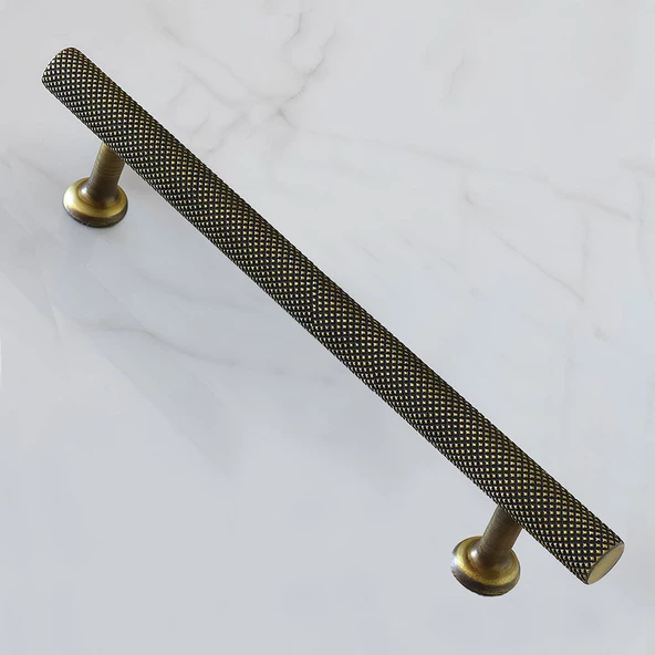 Doruk 160 mm Eskitme Antik Sarı Metal Mobilya Mutfak Çekmece Dolap Dolabı Kulpu Kulbu Kulpları - 7