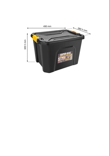 Super Bag Saklama Kutusu 42 LT ASR-4037 - 2