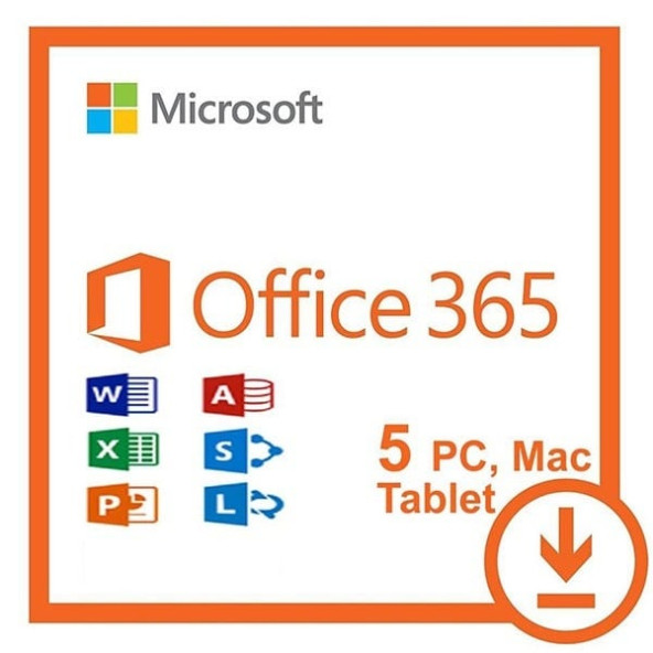 Office 365 Pro Plus 5 pc 5 mac 5 mobile Dijital Lisans Hesabı