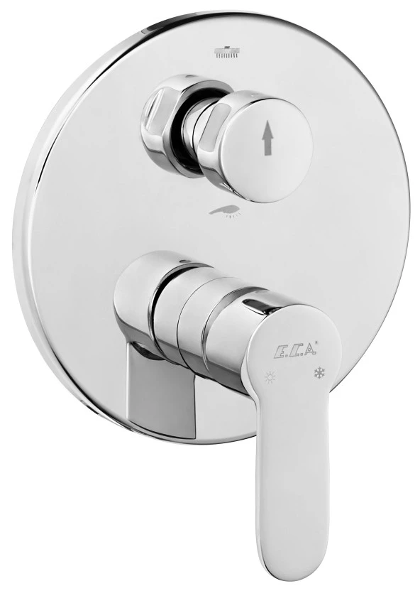 ECA Nita Ankastre Banyo Bataryası Sıva Üstü 2 Yollu  102167238-YDE ürün görseli