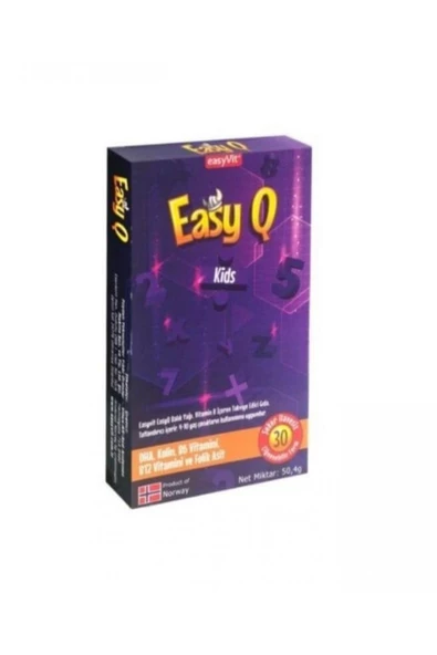 EASYFISHOIL Q OMEGA 3 KOLIN VITAMIN 30 TABLET