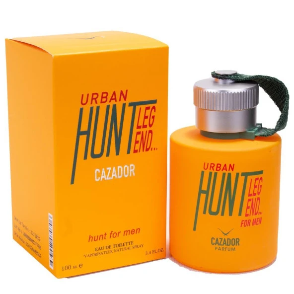 Cazador CAZ 9566 Hunter Urban 100 Cl EDT Erkek Parfüm Hardal