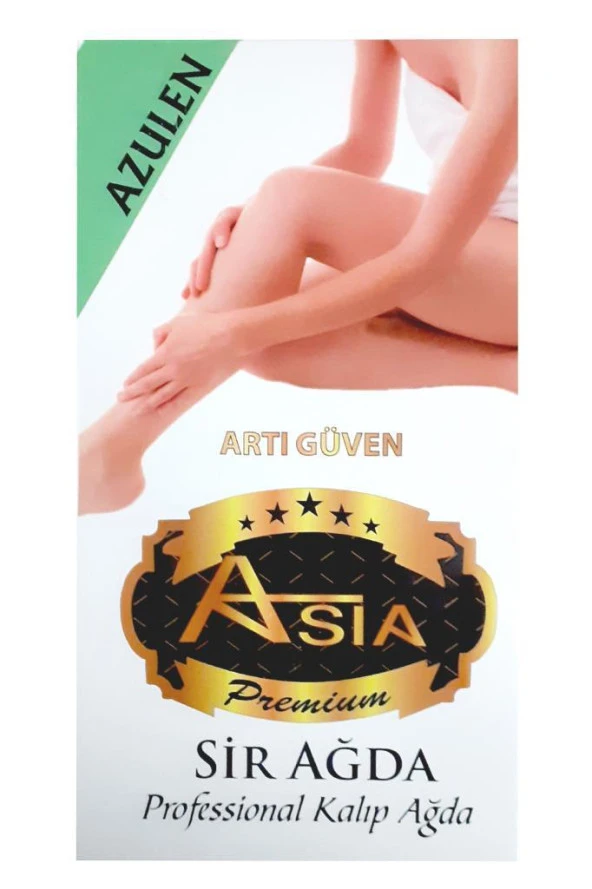 Asia Kalıp Sir Ağda Azulen Yeşil 500 Gr. (2 Adet) - 2