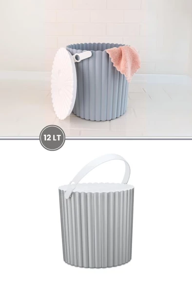 FLORA TRENDY ÇOK AMAÇLI YUVARLAK KOVA F365 - Resim 7