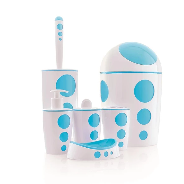 FLORA PUNTO BANYO SETİ 6 PARÇA F378 - 2