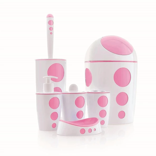 FLORA PUNTO BANYO SETİ 6 PARÇA F378 - 8