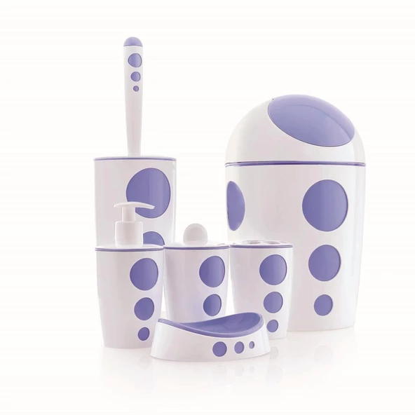 FLORA PUNTO BANYO SETİ 6 PARÇA F378 - 7