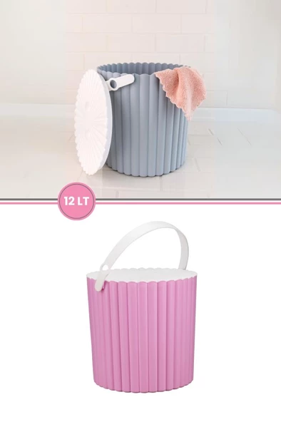 FLORA TRENDY ÇOK AMAÇLI YUVARLAK KOVA F365 - Resim 10