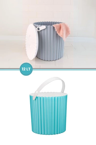 FLORA TRENDY ÇOK AMAÇLI YUVARLAK KOVA F365 - Resim 8