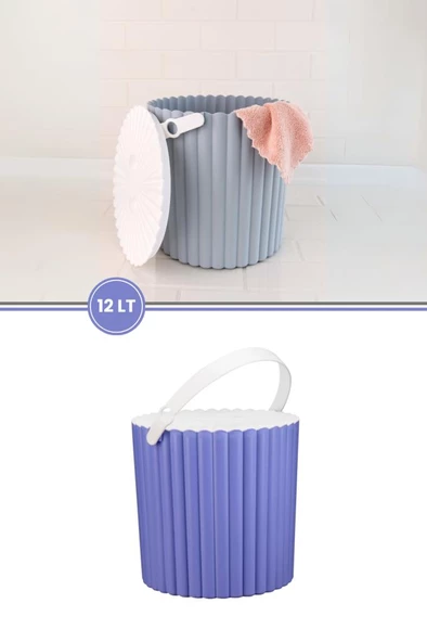 FLORA TRENDY ÇOK AMAÇLI YUVARLAK KOVA F365 - Resim 9