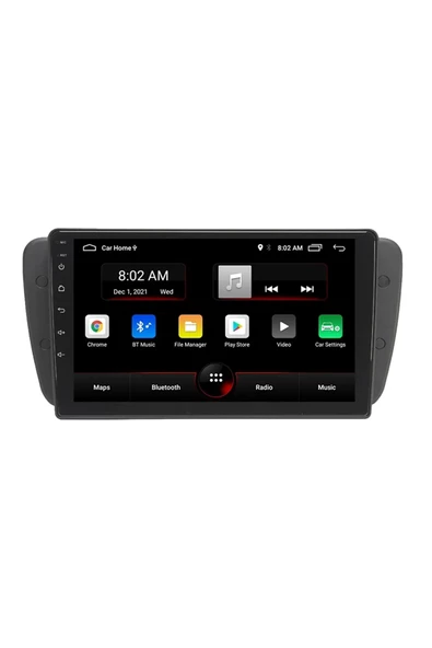 Seat Ibiza Mk4 Android Multimedya Sistemi (2008–2019) 2 GB Ram 32 GB Hafıza 8 Çekirdek İphone CarPlay Android Auto Navigatör