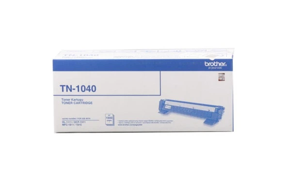 Brother TN-1040 1.000 Sayfa Black Siyah Toner HL-1111-1211  DCP-1511  MFC-1810-1811-1815-1911 ürün görseli 1