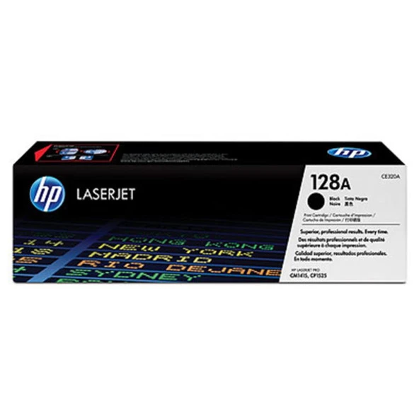 HP 128A Black Siyah 2.000 Sayfa Toner CE320A