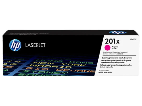 HP 201X Magenta Kırmızı Yüksek Kapasite 2.800 Sayfa Toner CF403X ürün görseli 1