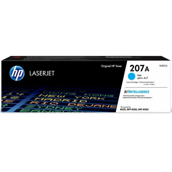 Hp 207A Cyan Mavi 1.250 Sayfa Toner W2211A ürün görseli 1