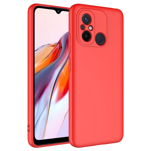 Xiaomi Redmi 12C Kılıf Kamera Korumali Mara Lansman Kapak - Resim 5