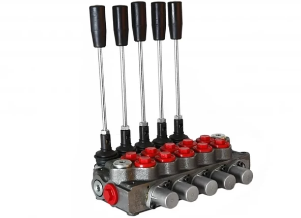 Hidrolik Kumanda Kolu Mono Blok Beşli 40 Lt - 1/2 ürün görseli 1