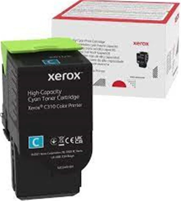Xerox 006R04369 C310-C315 Yüksek Kapasite Cyan Mavi Toner 5.500 Sayfa ürün görseli 1