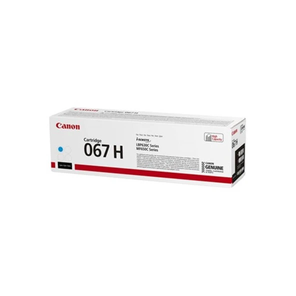 Canon CRG-067H C Yüksek Kapasiteli Cyan Mavi Toner MF65X