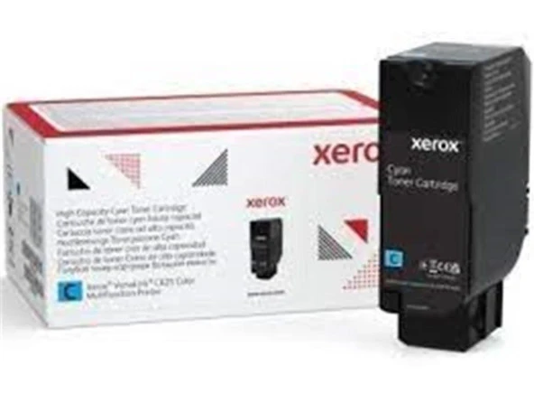Xerox 006R04645 Versalink C620-C625 Yüksek Kapasite Cyan Mavi Toner 16.000 Sayfa ürün görseli 1