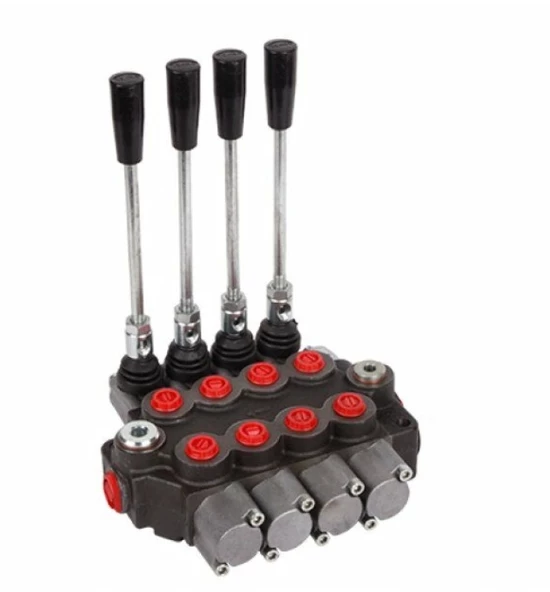 Hidrolik Kumanda Kolu Mono Blok Dörtlü 120 Lt - 3/4