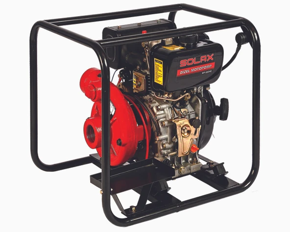 Solax Wp-50dhe 2'' X2'' Dizel İpli-marşlı Yüksek Basınçlı Motopomp