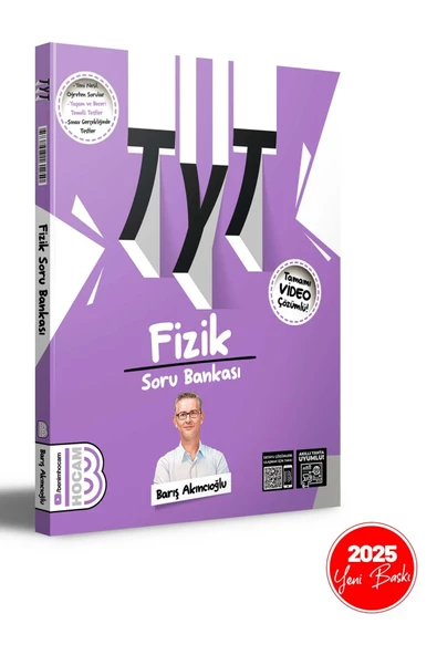 Benim Hocam Yayınları 2025 TYT Fizik Tamamı Çözümlü Soru Bankası
