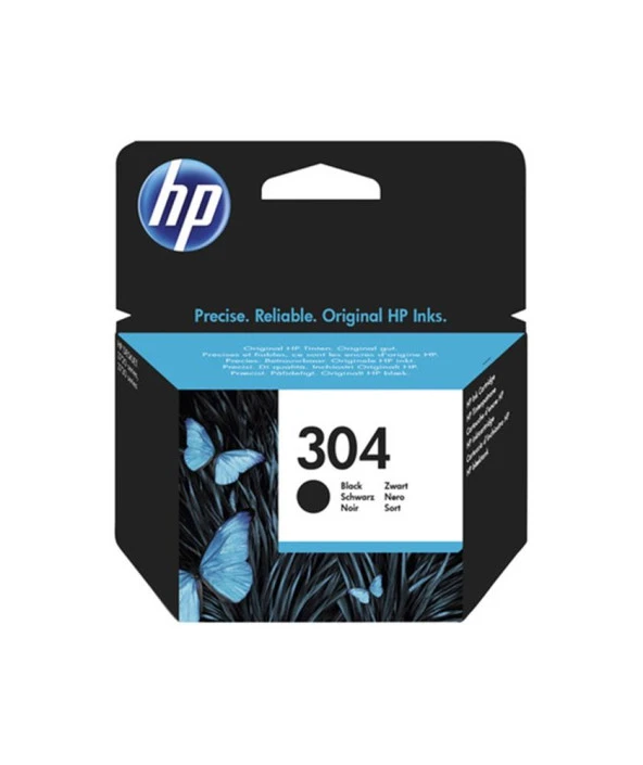 HP 304 Black Siyah Kartuş N9K06AE ürün görseli 1