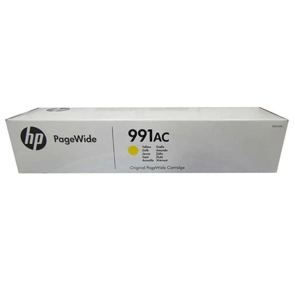 HP 991AC Yellow Sarı 16.000 Sayfa Kartuş X4D16AC ürün görseli