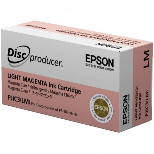 EPSON S020690  PJIC7  PP-100 LIGHT MAGENTA KARTUŞ (LM) ürün görseli
